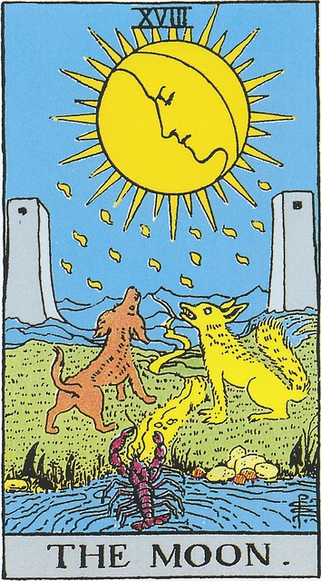 lune carte tarot